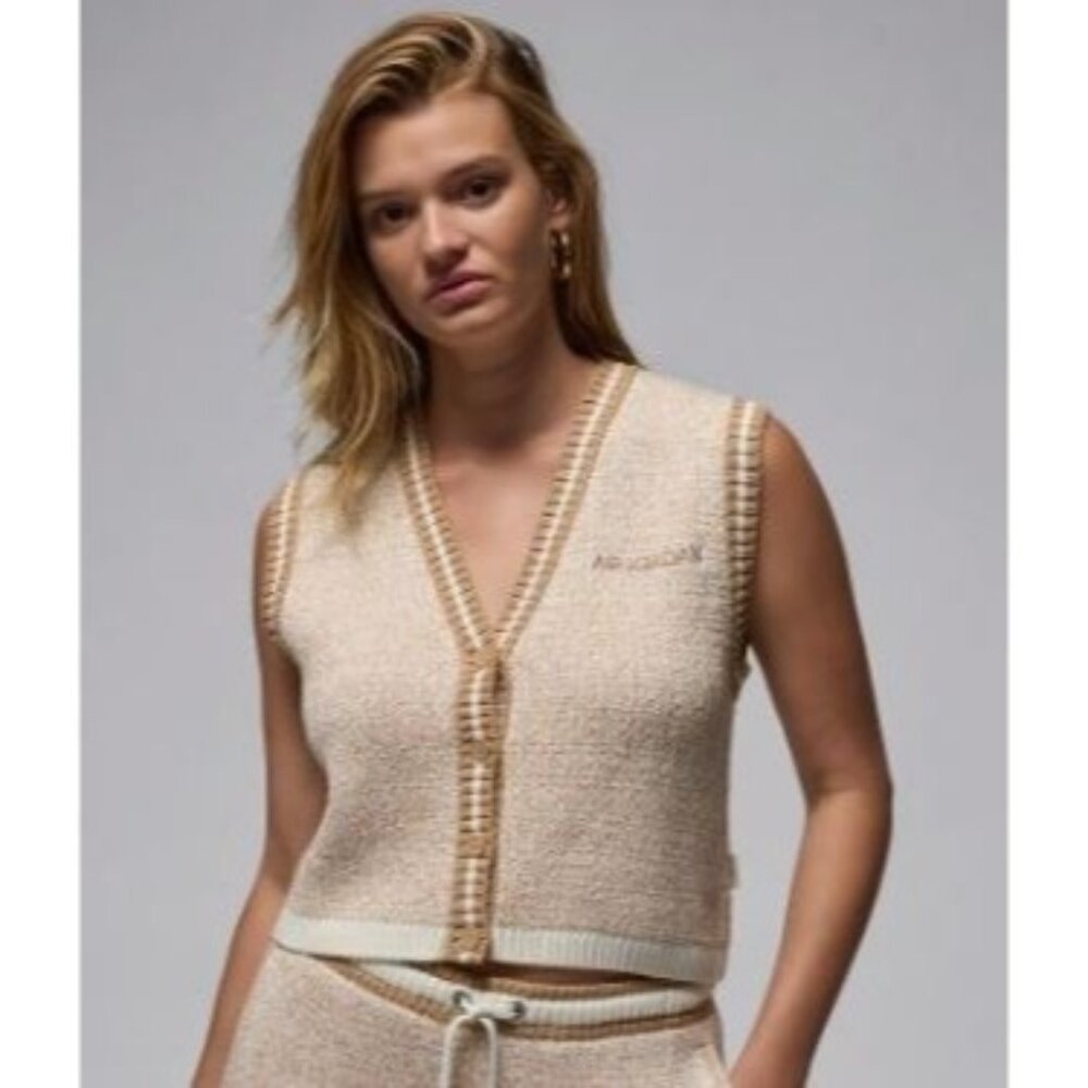 Air Jordan  Women's Knit Gilet Size S  - FV7113-133